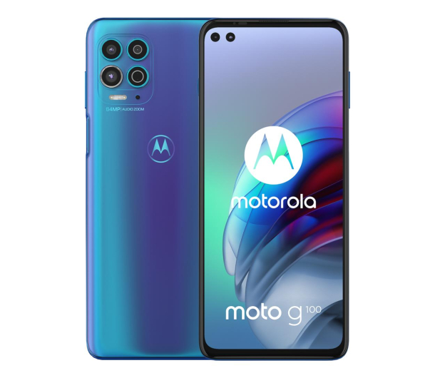 Motorola Moto G100 5G 8/128GB Iridescent Ocean 90Hz - 653525 - zdjęcie